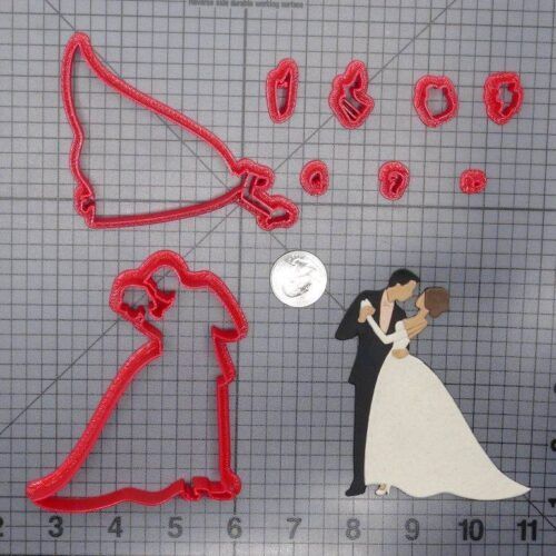 Wedding Couple 266-G456 Cookie Cutter Set