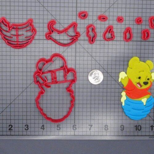Winnie the Pooh Baby in Honey Pot 266-G540 Cookie Cutter Set