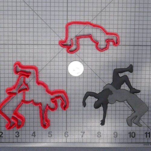 Wrestling Move 266-G351 Cookie Cutter Set