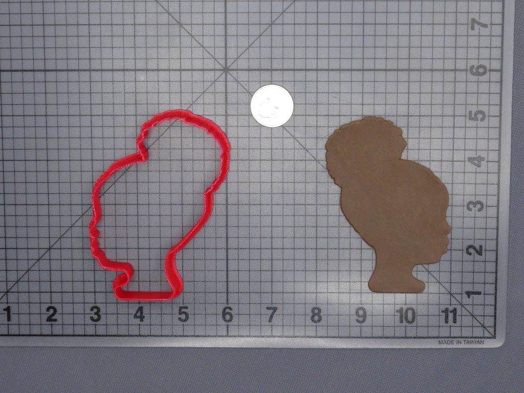 Afro Girl 266-G674 Cookie Cutter Silhouette