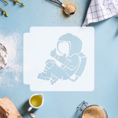 Astronaut Body 783-G104 Stencil