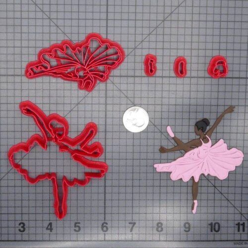 Ballerina 266-G629 Cookie Cutter Set