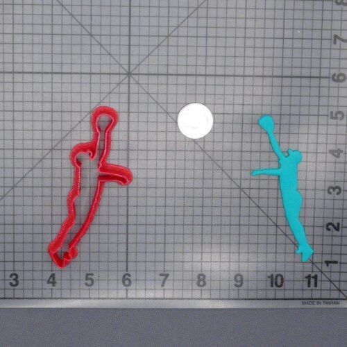 Baseball Outfielder 266-G634 Cookie Cutter Silhouette
