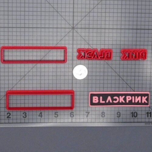 BlackPink Logo 266-G581 Cookie Cutter Set