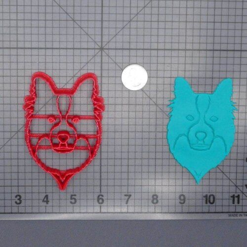 Border Collie Dog Head 266-G638 Cookie Cutter