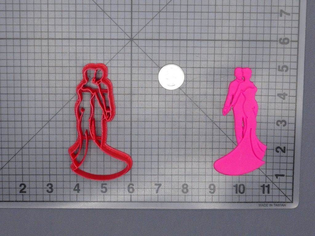 Bride and Groom 266-G774 Cookie Cutter