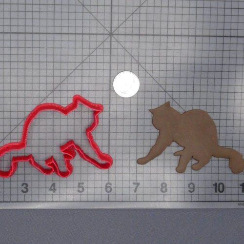Cat Body 266-G565 Cookie Cutter Silhouette