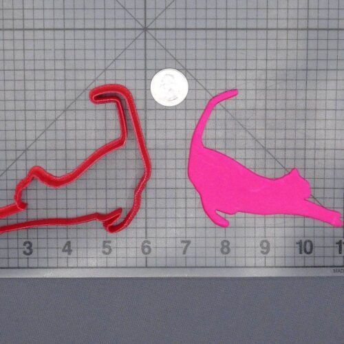 Cat Body 266-G740 Cookie Cutter Silhouette