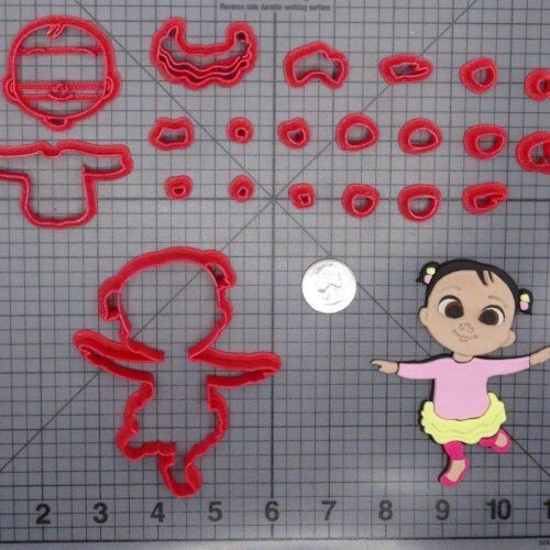 CoComelon - Cece Body 266-G656 Cookie Cutter Set