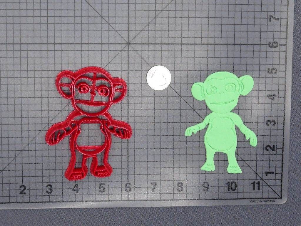 CoComelon - Mochi Monkey Body 266-G574 Cookie Cutter