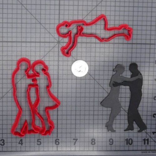 Couple Dancing 266-G589 Cookie Cutter Set