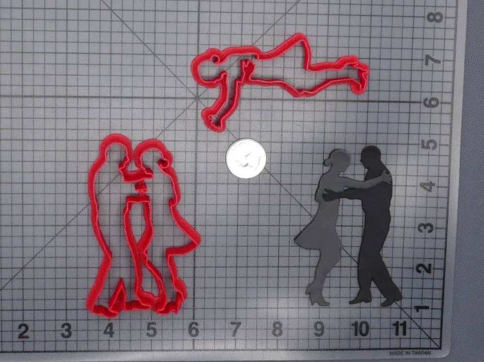 Couple Dancing 266-G589 Cookie Cutter Set