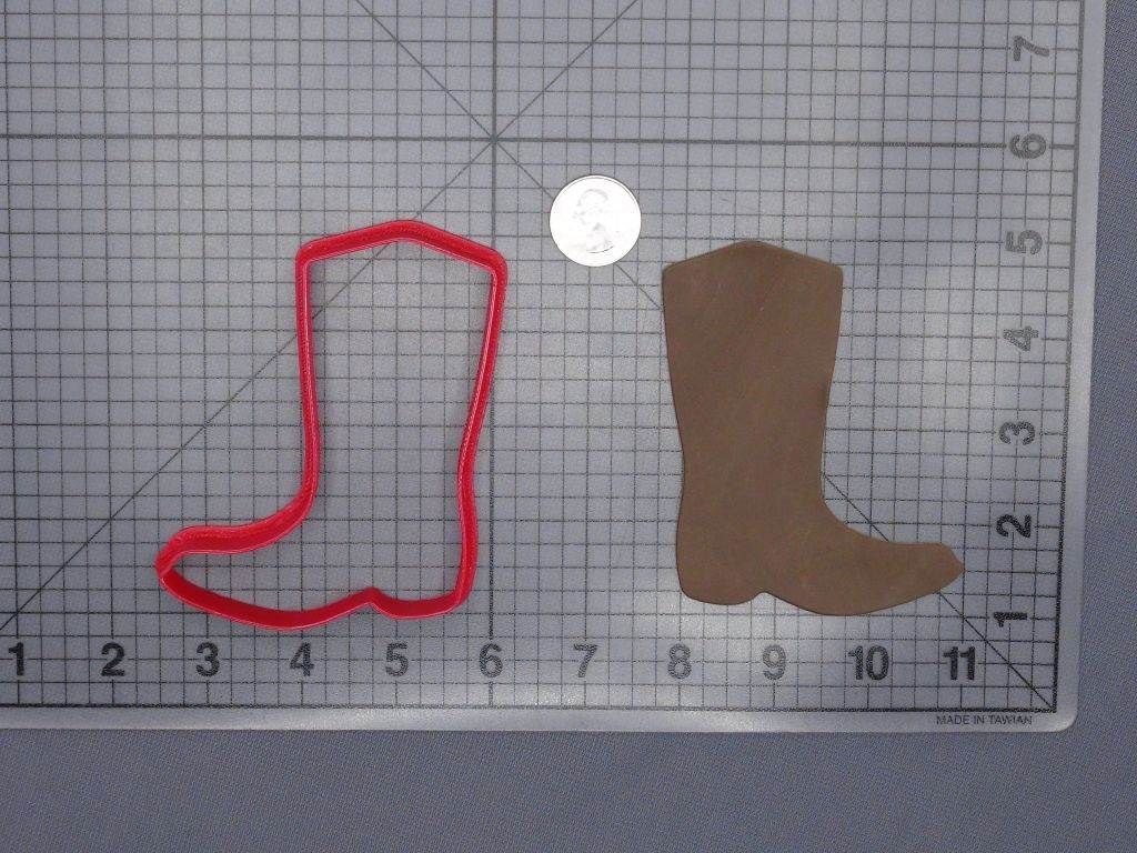 Cowboy Boot 266-G882 Cookie Cutter Silhouette