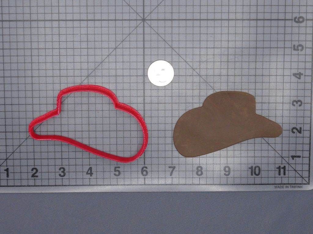 Cowboy Hat 266-G879 Cookie Cutter Silhouette