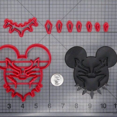 Disney Ears - Black Panther 266-G714 Cookie Cutter Set
