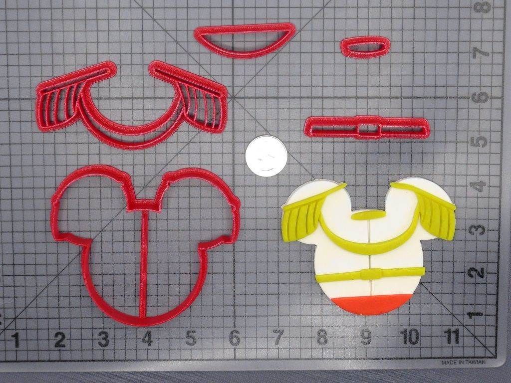 Disney Ears - Cinderella - Prince Charming 266-G791 Cookie Cutter Set