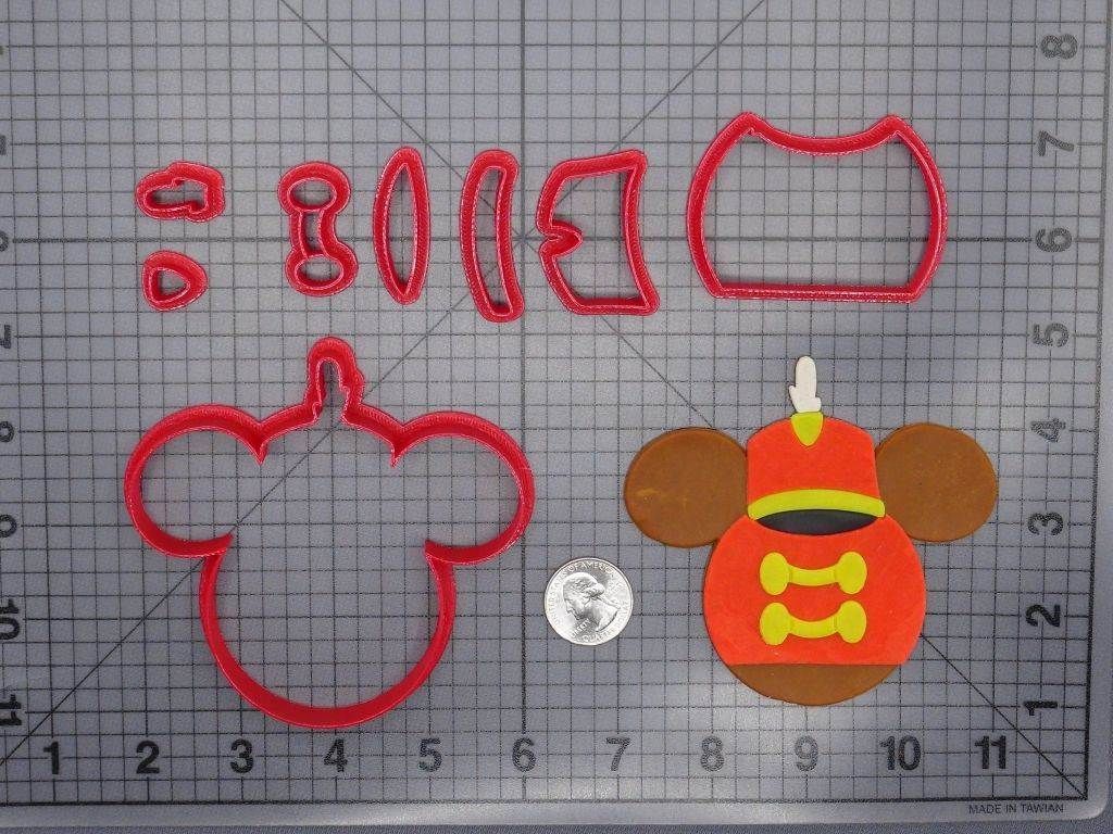 Disney Ears - Dumbo - Timothy Mouse 266-G703 Coookie Cutter Set