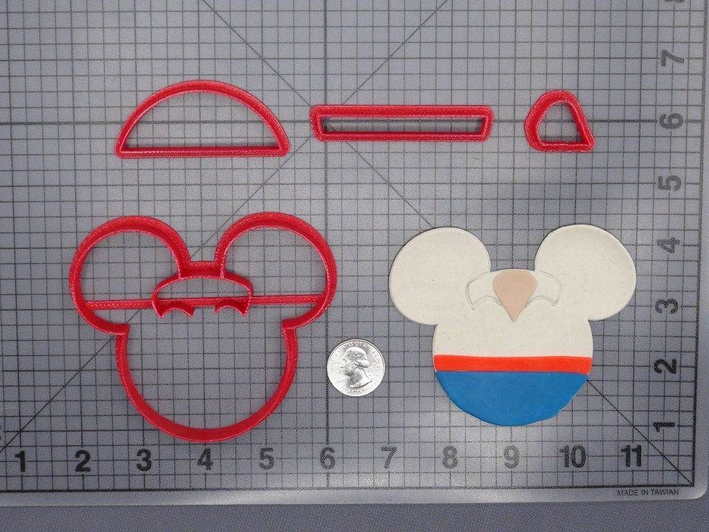 Disney Ears - The Little Mermaid - Eric 266-G701 Cookie Cutter Set