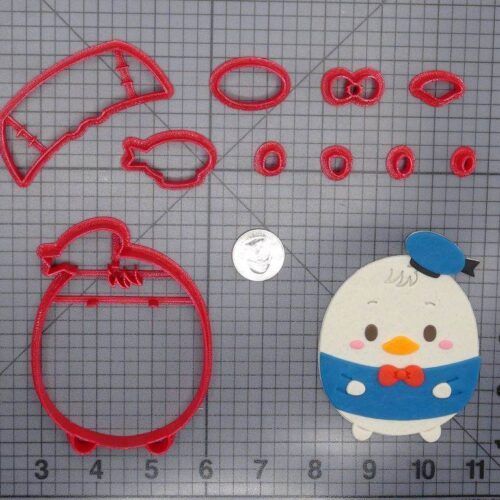 Donald Duck Chubby Body 266-G615 Cookie Cutter Set