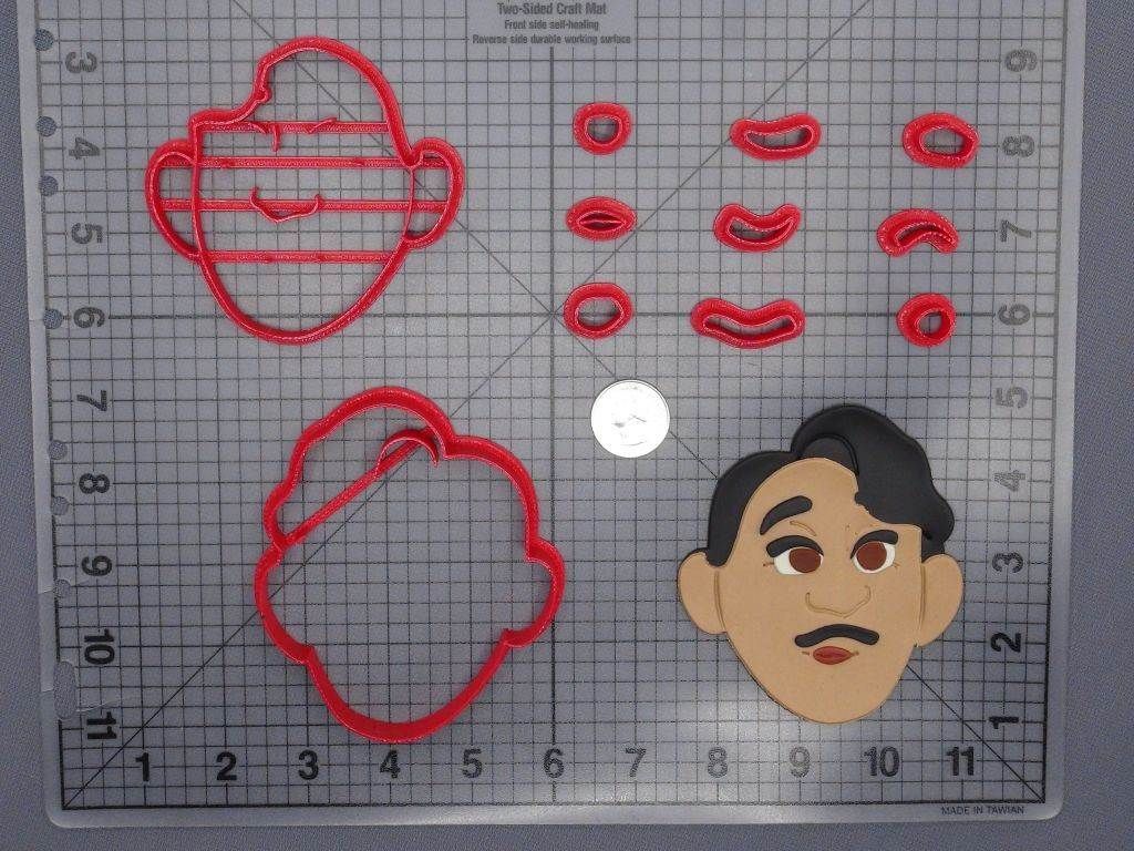 Encanto - Agustin Head 266-G889 Cookie Cutter Set