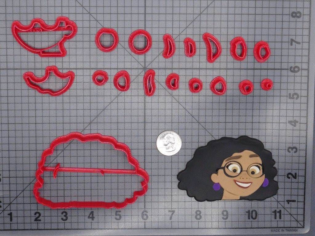 Encanto - Mirabel Head 266-G854 Cookie Cutter Set