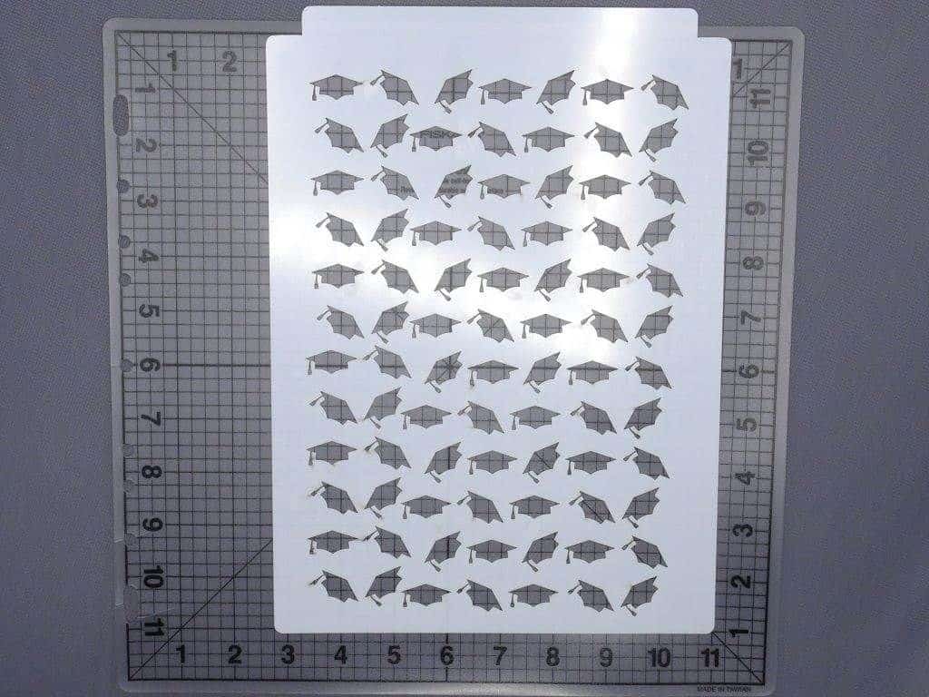 Graduation Cap 783-G911 Stencil Sheet (2)
