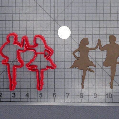 Irish Dancing Couple 266-G712 Cookie Cutter