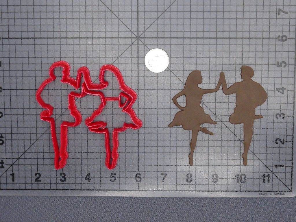 Irish Dancing Couple 266-G712 Cookie Cutter