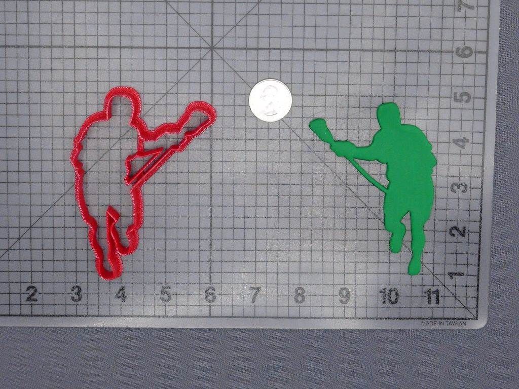 Lacrosse Player 266-G743 Cookie Cutter