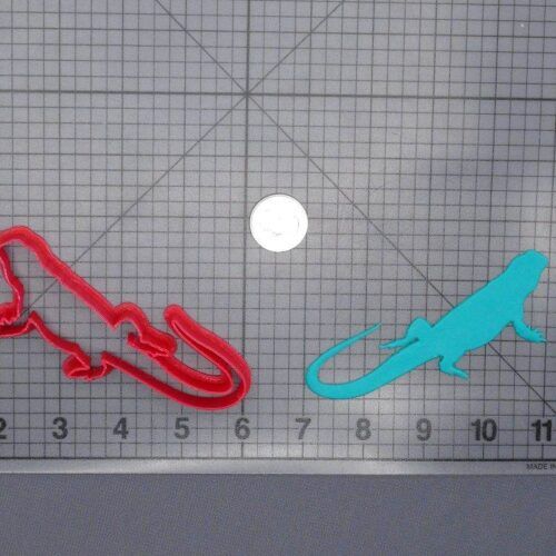 Lizard 266-G635 Cookie Cutter Silhouette