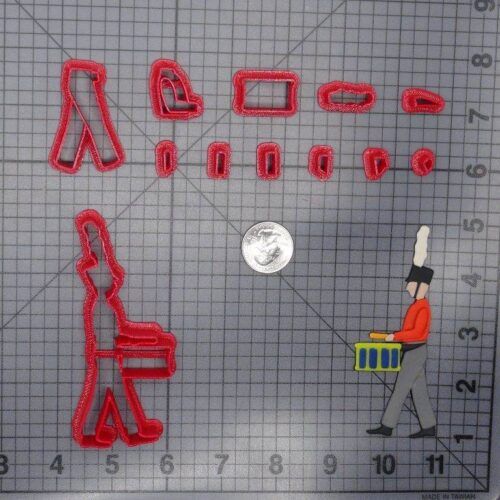 Marching Band Drummer 266-G559 Cookie Cutter Set