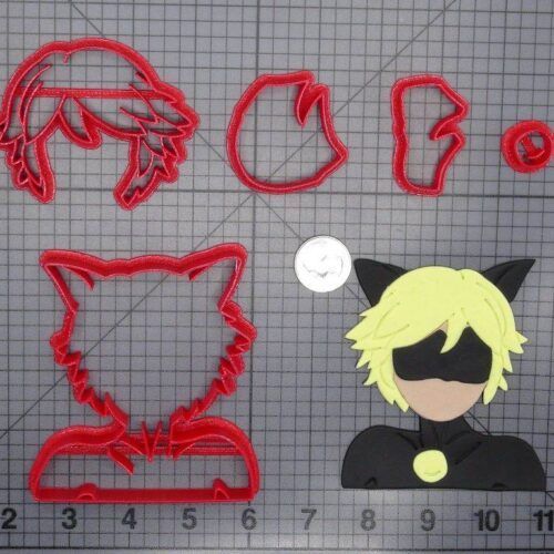 Miraculous - Cat Noir 266-G651 Cookie Cutter Set