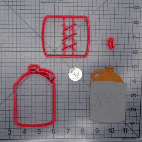 Moonshine Jug 266-G592 Cookie Cutter Set