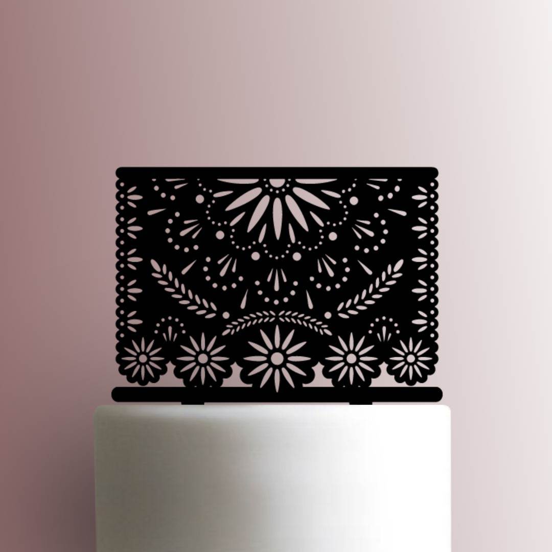 Papel Picado 225-A972 Cake Topper