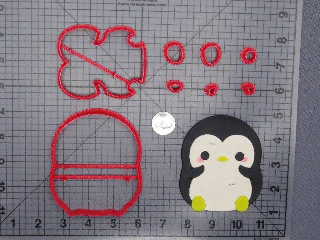 Penguin 266-G632 Cookie Cutter Set