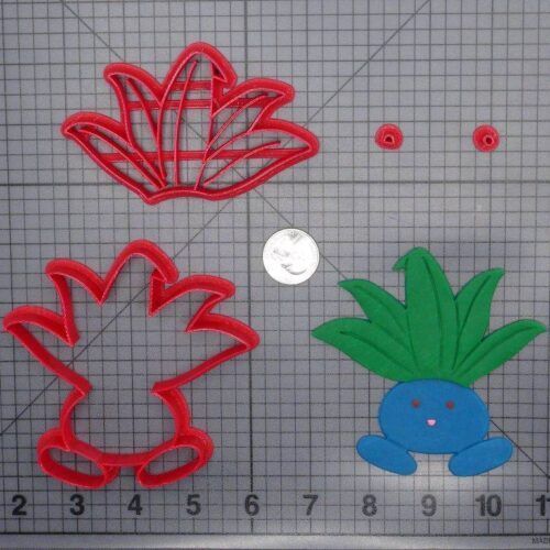 Pokemon - Oddish Body 266-G715 Cookie Cutter Set