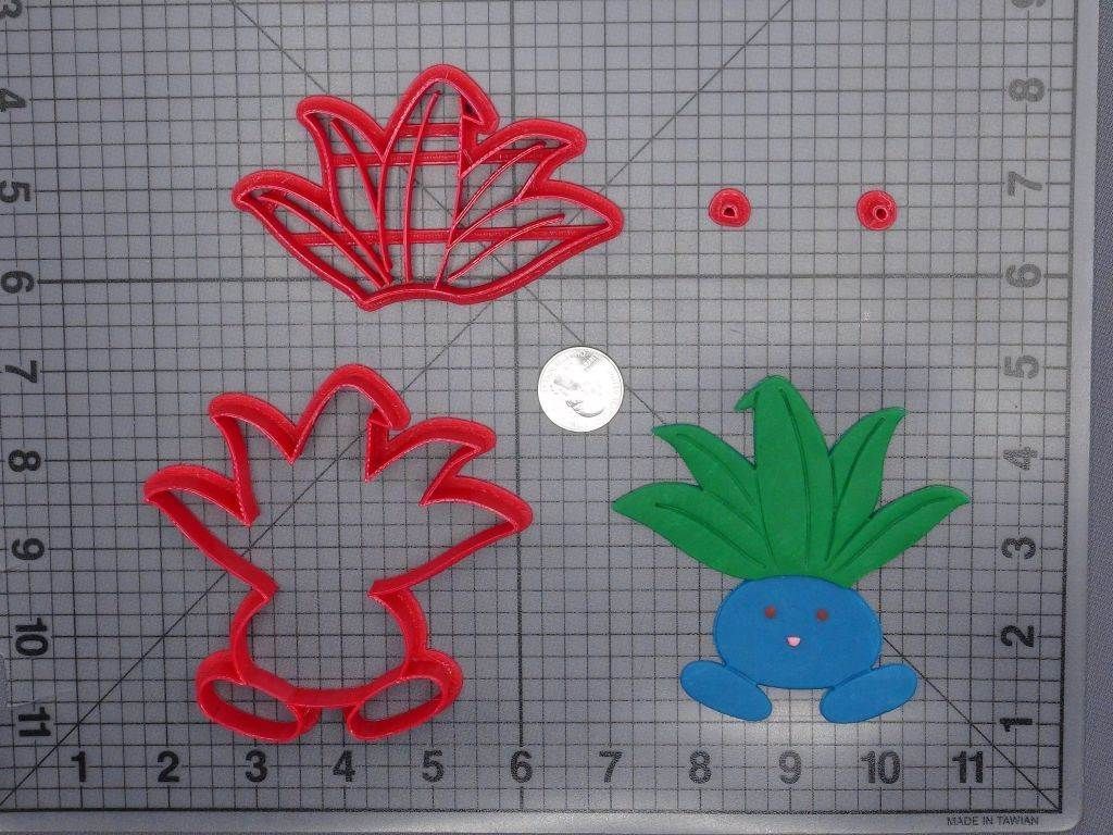 Pokemon - Oddish Body 266-G715 Cookie Cutter Set