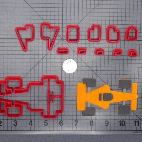 Race Car 266-G633 Cookie Cutter Set