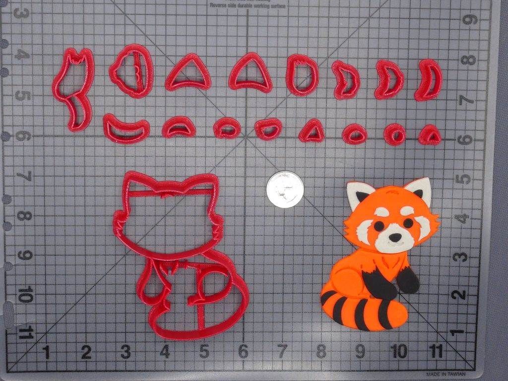 Red Panda 266-G665 Cookie Cutter Set