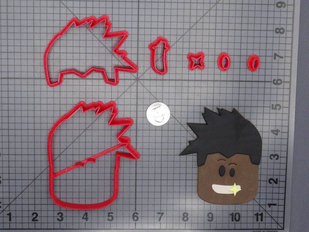Roblox - Boy Head 266-G653 Cookie Cutter Set