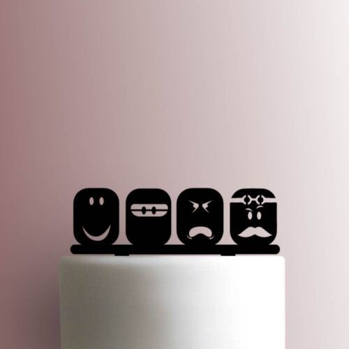 Roblox Faces 225-A962 Cake Topper