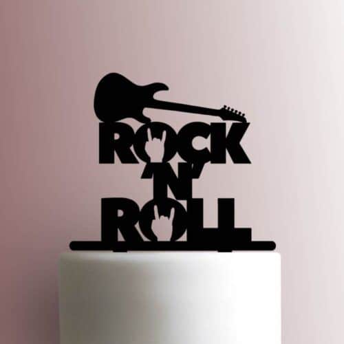 Rock N Roll 225-A936 Cake Topper