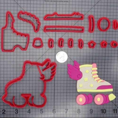 Roller Skate with Wings 266-G562 Cookie Cutter Set
