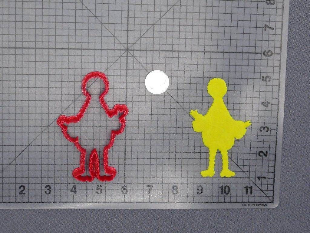 Sesame Street - Big Bird Body 266-G572 Cookie Cutter Silhouette