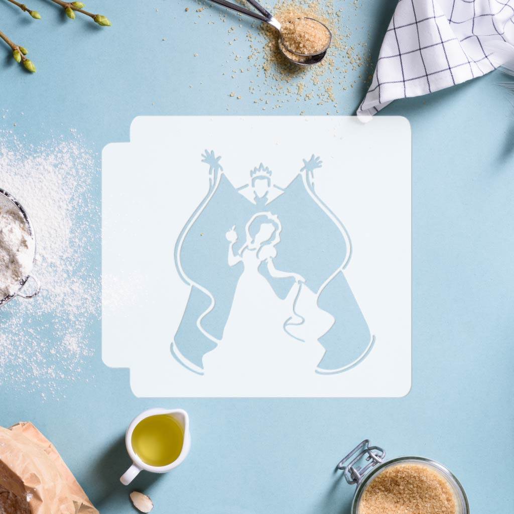 Snow White and the Seven Dwarfs 783-F255 Stencil