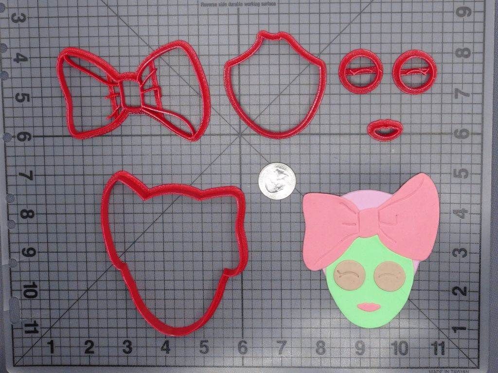 Spa Mask 266-G667 Cookie Cutter Set