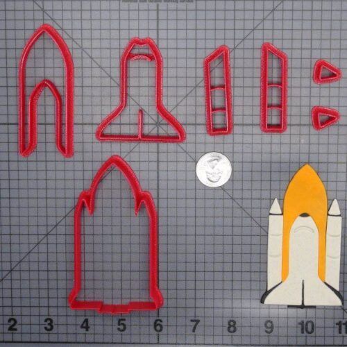 Space Shuttle 266-G732 Cookie Cutter Set