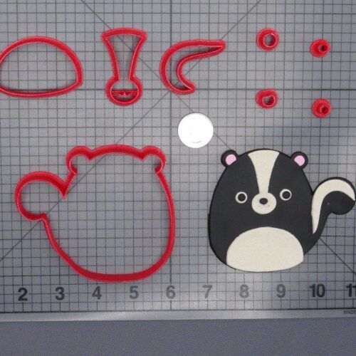 Squishmallow - Selma Skunk 266-G649 Cookie Cutter Set