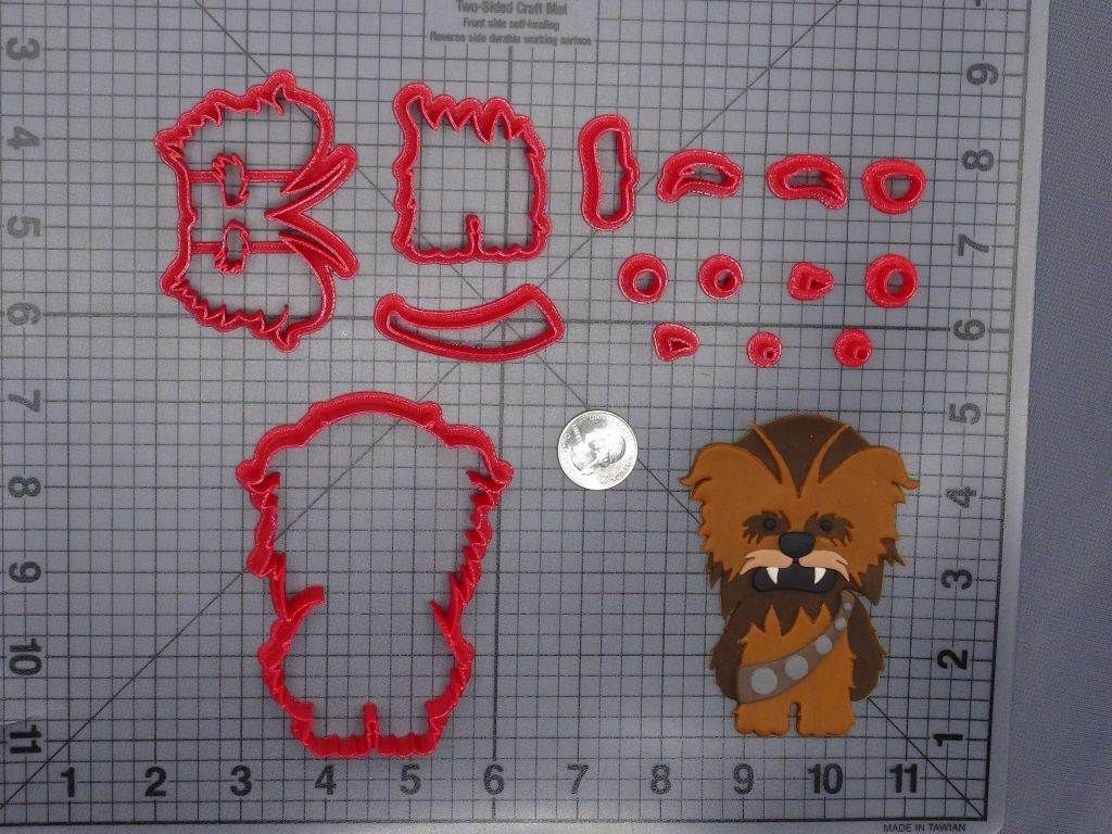 Star Wars - Chewbacca Body 266-G577 Cookie Cutter Set