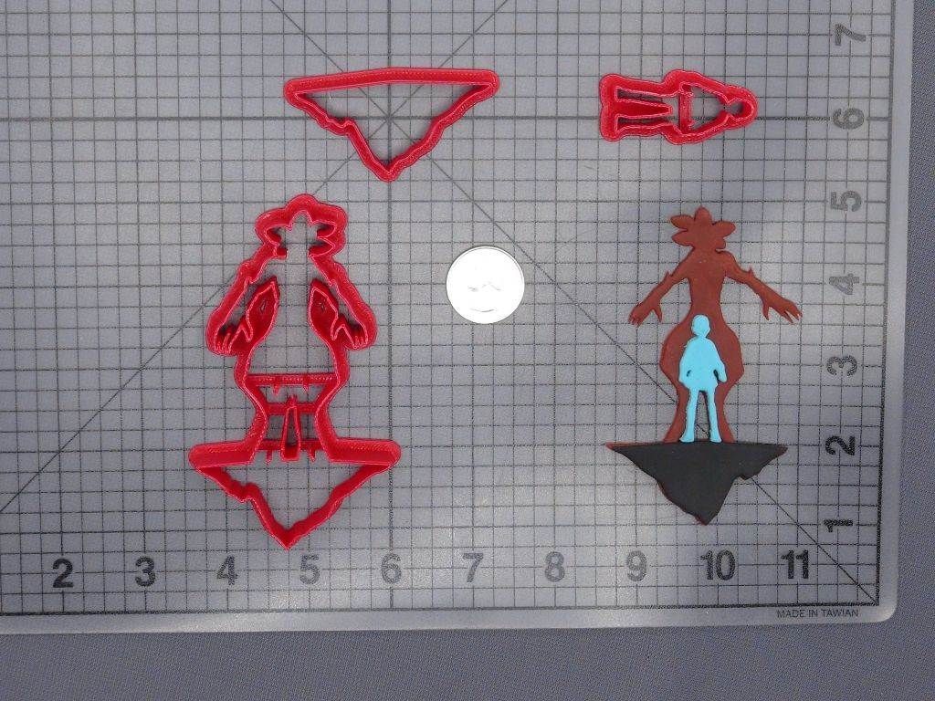 Stranger Things - Demogorgon and Eleven 266-G611 Cookie Cutter Set